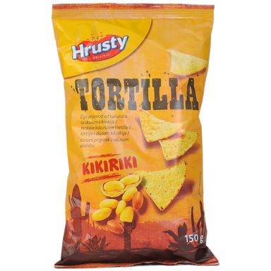 Image for product HRUSTY Tortilja kikiriki 150g