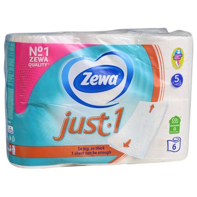 Image for product ZEWA Toaletni papir just one 5-slojni 6x70 listića
