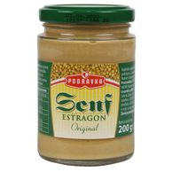 Senf estragon staklenka 200g