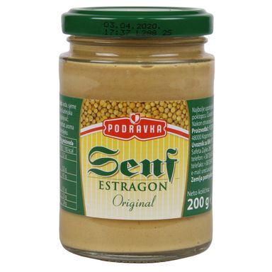 Image for product PODRAVKA senf estragon staklenka 200g