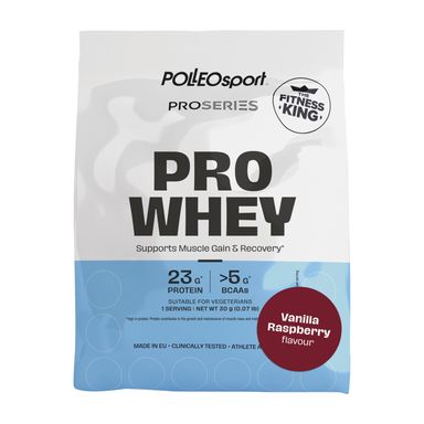 Image for product POLLEO Protein pro whey vanilija malina 30g