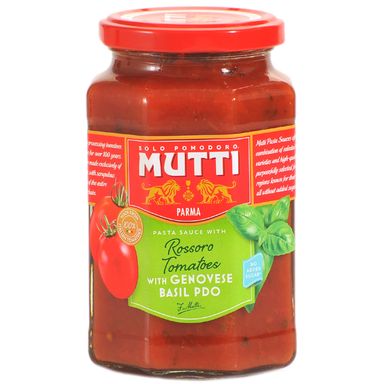 Image for product MUTTI Umak od rajčice s bosiljkom 400g