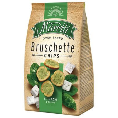 Image for product MARETTI Dvopek bruschette špinat i sir 70g