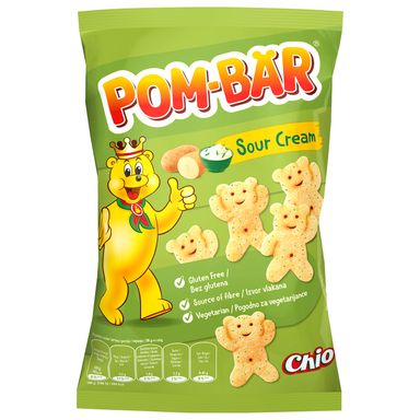 Image for product POM-BÄR Flips snack kiselo vrhnje 50g