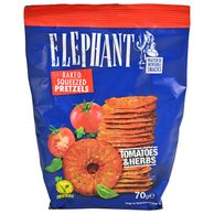 Elephant trajno slano pecivo krekeri rajčica i začinsko bilje 70g