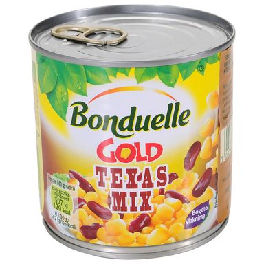 Image for product BONDUELLE Teksaški mix kukuruz crveni grah 340g