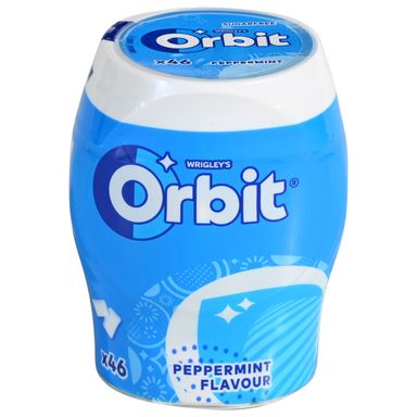 Image for product ORBIT Žvakaće gume pepermint bočica 64g