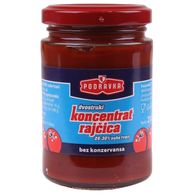 Koncentrat rajčice staklenka 210g