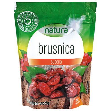 Image for product NATURA Brusnica sušena marjan voće 200g