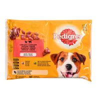 Hrana za pse adult, vrećica, piletina/janjetina, 4x100g