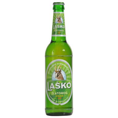 Image for product LAŠKO ZLATOROG Pivo svijetlo 4.9% 0,5l povratna boca