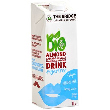 Image for product THE BRIDGE Napitak badem bez šećera eko 1l