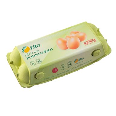 Image for product Jaja svježa m 10 komada podni uzgoj