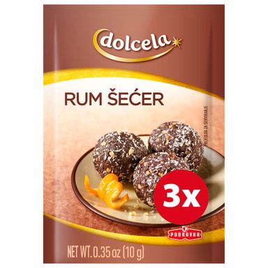 Image for product DOLCELA rum šećer 3x10g