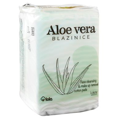 Image for product LOLETE Blazinice premium aloe vera 2u1 40 komada