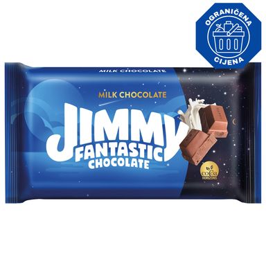 Image for product JIMMY FANTASTIC Čokolada mliječna 80g
