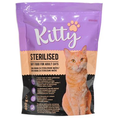 Image for product KITTY Hrana za mačke sterilizirana 400g