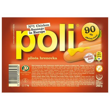 Image for product POLI Pileća hrenovka 260g