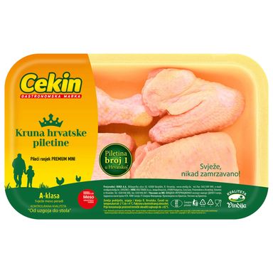 Image for product CEKIN Svježi pileći rasjek premium mini 470g