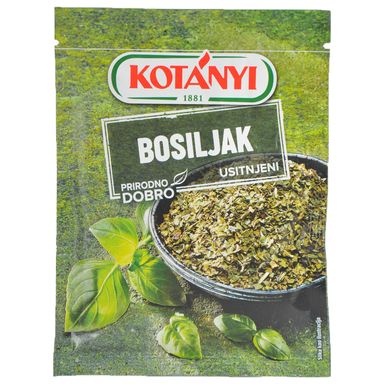 Image for product KOTÁNYI Bosiljak mrvljeni vrećica 9g