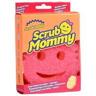 Spužvica za pranje posuđa scrub mommy roza