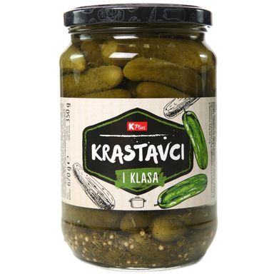 Image for product K PLUS Krastavac i. klasa 350g