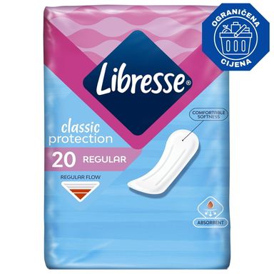 Image for product LIBRESSE Classic normal duo higijenski ulošci 2x10 komada