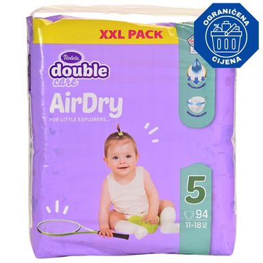 Image for product VIOLETA Pelene double care air dry giga junior 5 (11-25kg) 94 komada