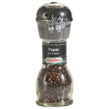 Image for product KOTÁNYI Crni papar u zrnu mlinac 36g