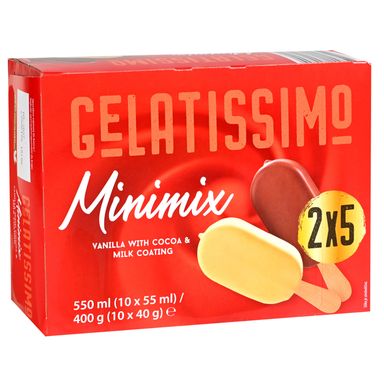 Image for product GELATISSIMO Sladoled minimix 10x55ml