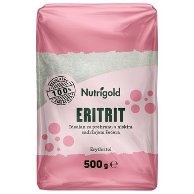 Image for product NUTRIGOLD Eritrit šećer 500g