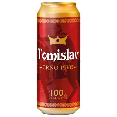 Image for product Pivo tomislav crno 7.3% 0,5l limenka
