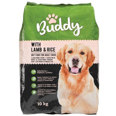 Image for product BUDDY Suha hrana janjetina riža 10kg