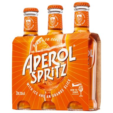 Image for product APEROL Liker spritz 9% 3x0.2l