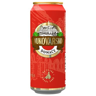 Image for product VUKOVARSKO Pivo domaće svijetlo 4.5% 0.5l limenka
