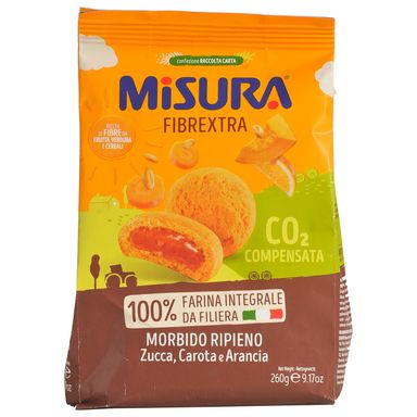 Image for product Keksi punjeni mrkva naranča 260g