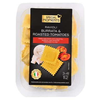 Image for product SPECIAL MOMENTS Ravioli burrata i rajčica 250g