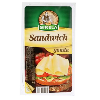 Image for product PRÉSIDENT Rezani sir sandwich gouda 120g