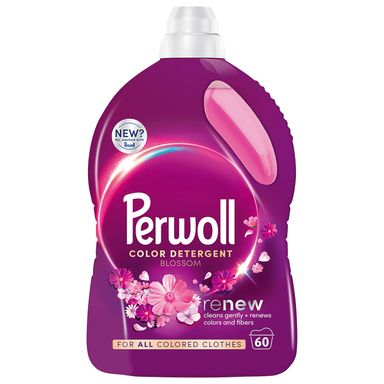 Image for product PERWOLL Blossom deterdžent za rublje 3000ml, 60 pranja