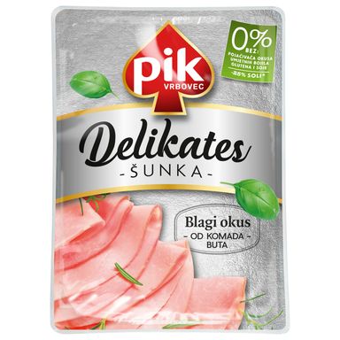Image for product PIK VRBOVEC Šunka delikates narezak 150g