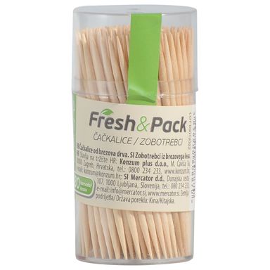 Image for product FRESH&PACK Čačkalice 180 komada