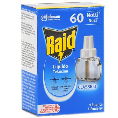 Image for product RAID Tekućina za električni aparat 36ml 60 noći