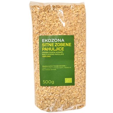 Image for product EKOZONA bio zobene pahuljice sitne 500g