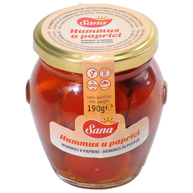 Image for product SANA Hummus u paprici 190g