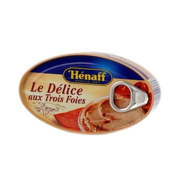 Image for product HENAFF Pašteta od tri jetre 116g