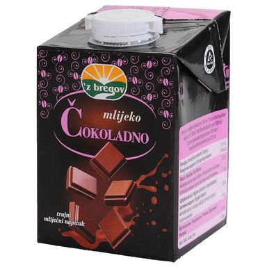 Image for product Z’BREGOV Čokoladno mlijeko 0.5l