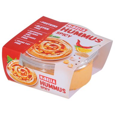 Image for product RIBELLA Hummus spicy 200g