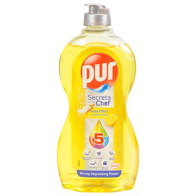 Image for product PUR Deterdžent za posuđe total lemon 450ml