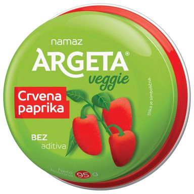 Image for product ARGETA Povrtni namaz crvena paprika 95g