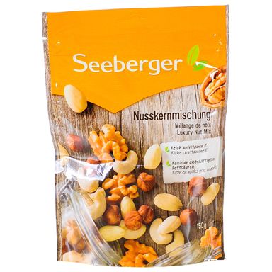 Image for product SEEBERGER Luxury mix oraščića bez grožđica 150g